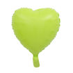 Picture of PASTEL LIME HEART FOIL BALLOON 18 INCH